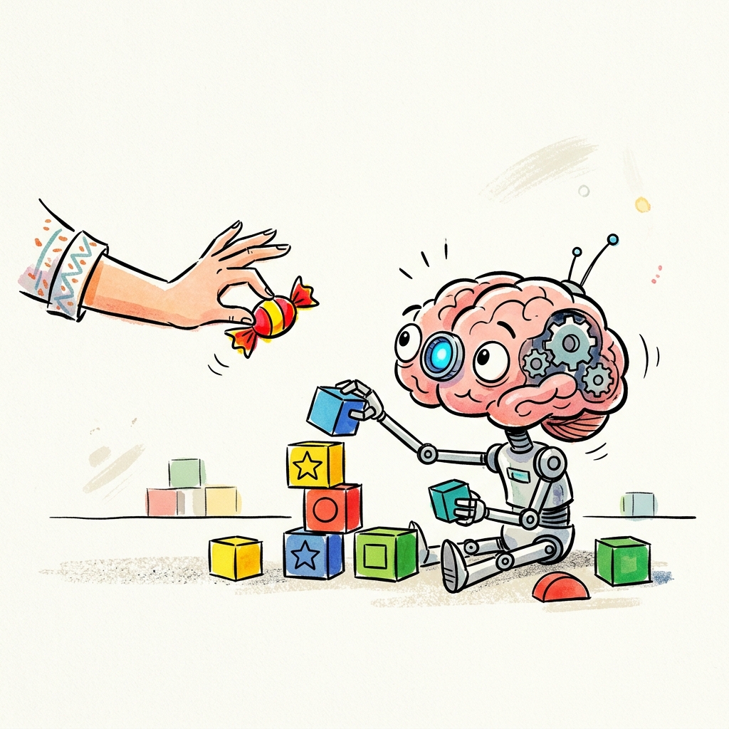 图灵儿童机器与强化学习