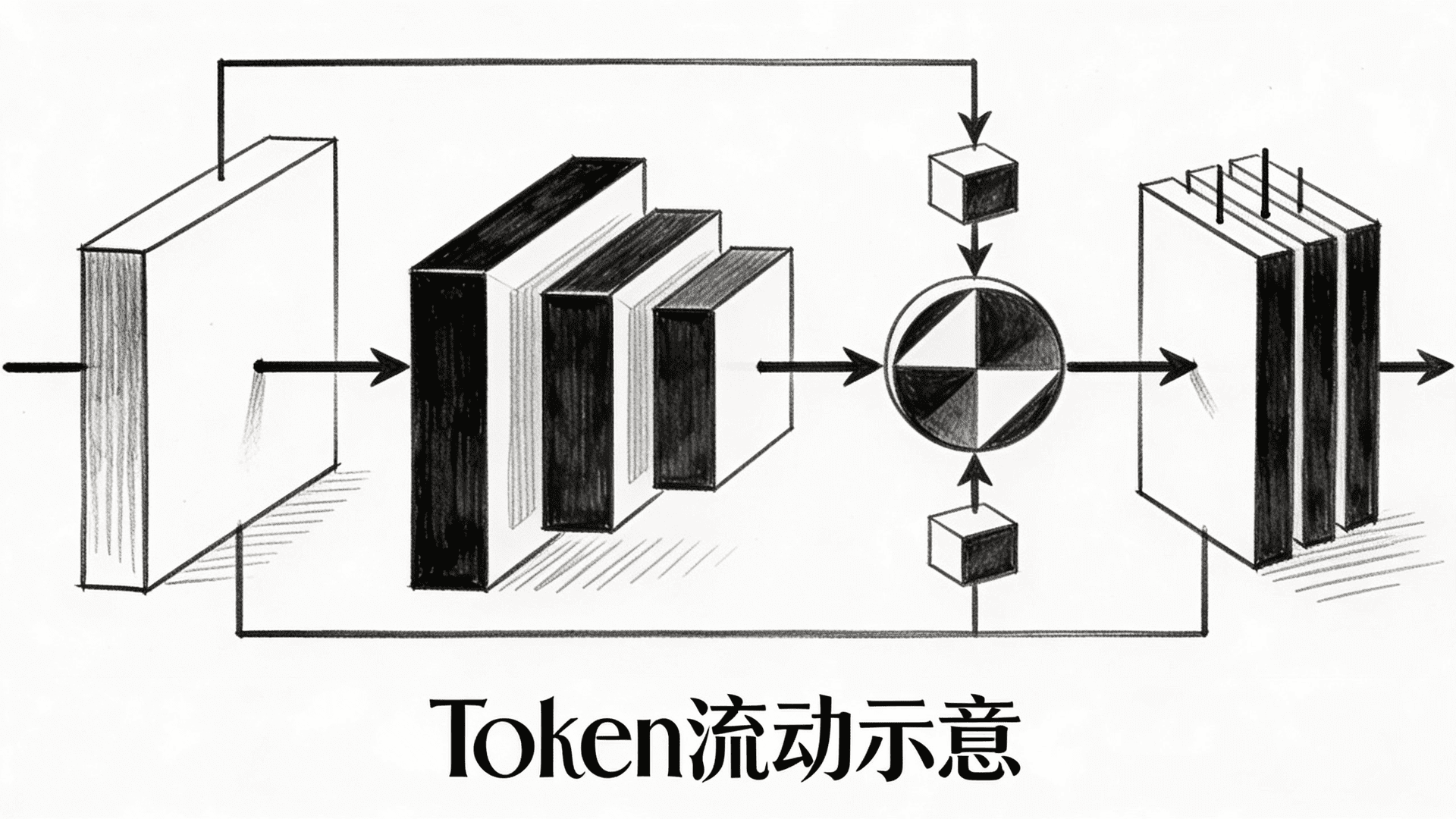 Token流动示意